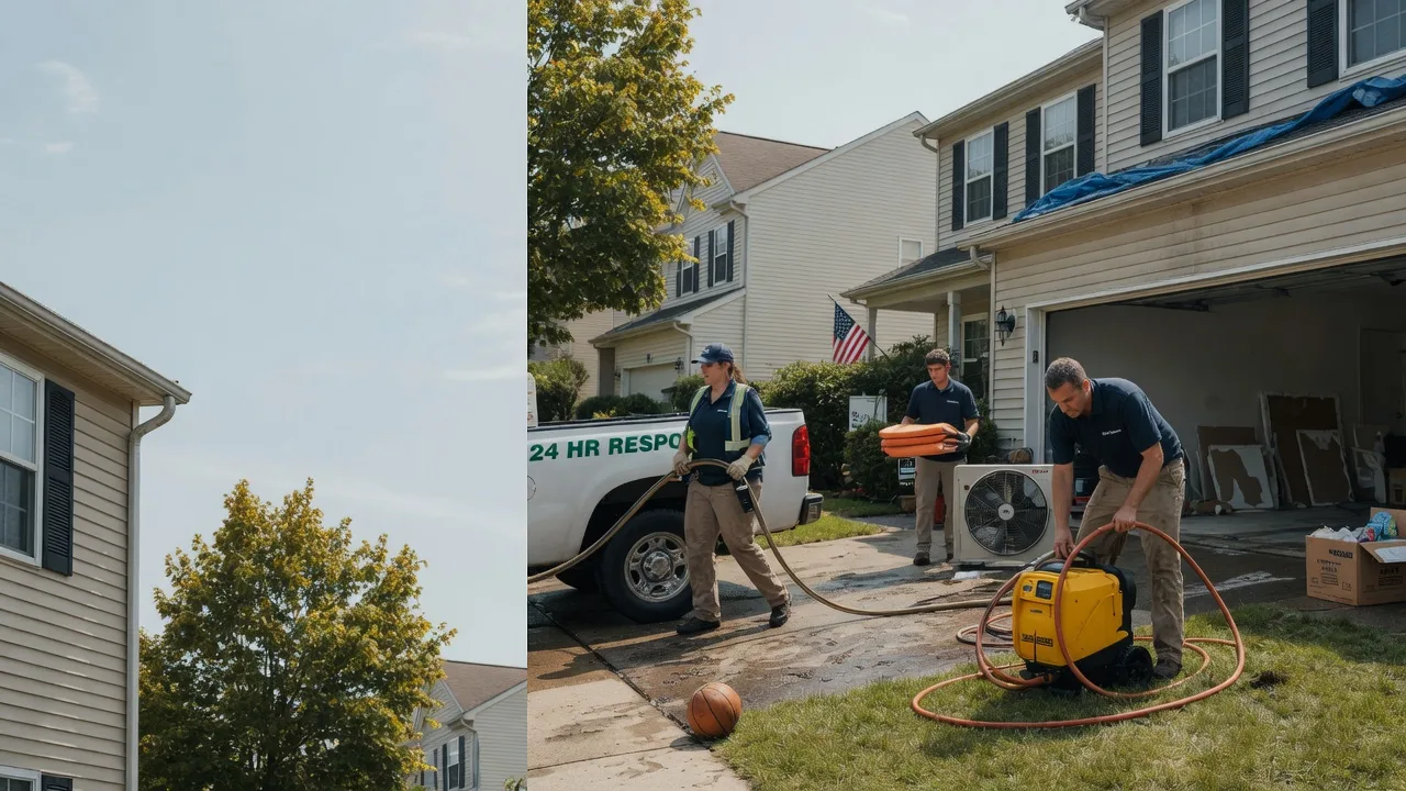 Emergency Water Damage Restoration in Denmark, WI near me